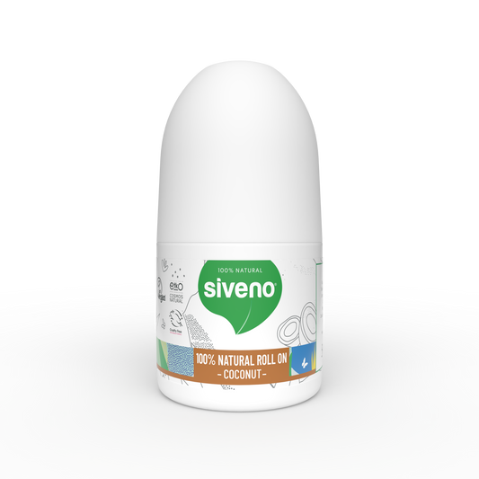 Siveno 100% Natural Roll-On Nourishing Coconut 50ml