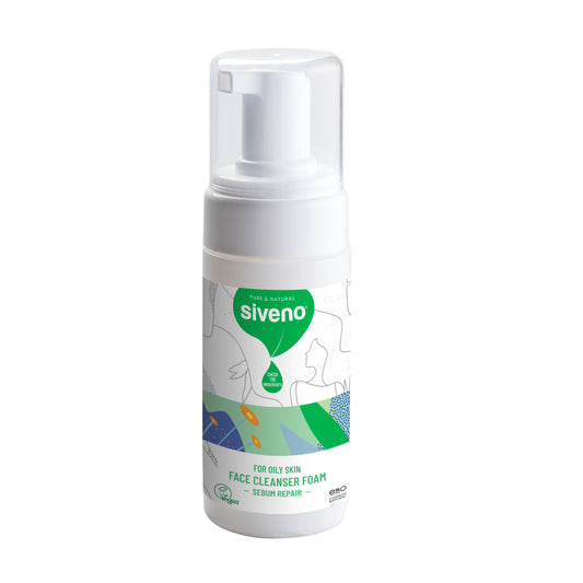 Siveno 100% Natural Face Cleansing Foam 100ml