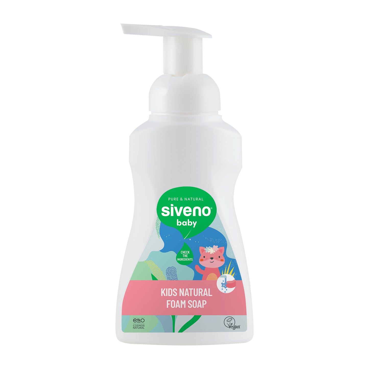 Siveno 100% Natural Kids Foam Soap 250ml
