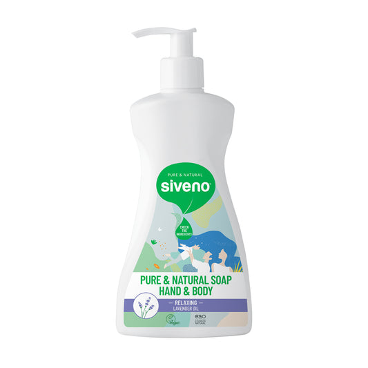 Siveno 100% Natural Lavender Oil Pure Soap 300ml