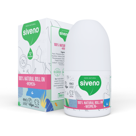 Siveno 100% Natural Roll-On WOMEN 50ml