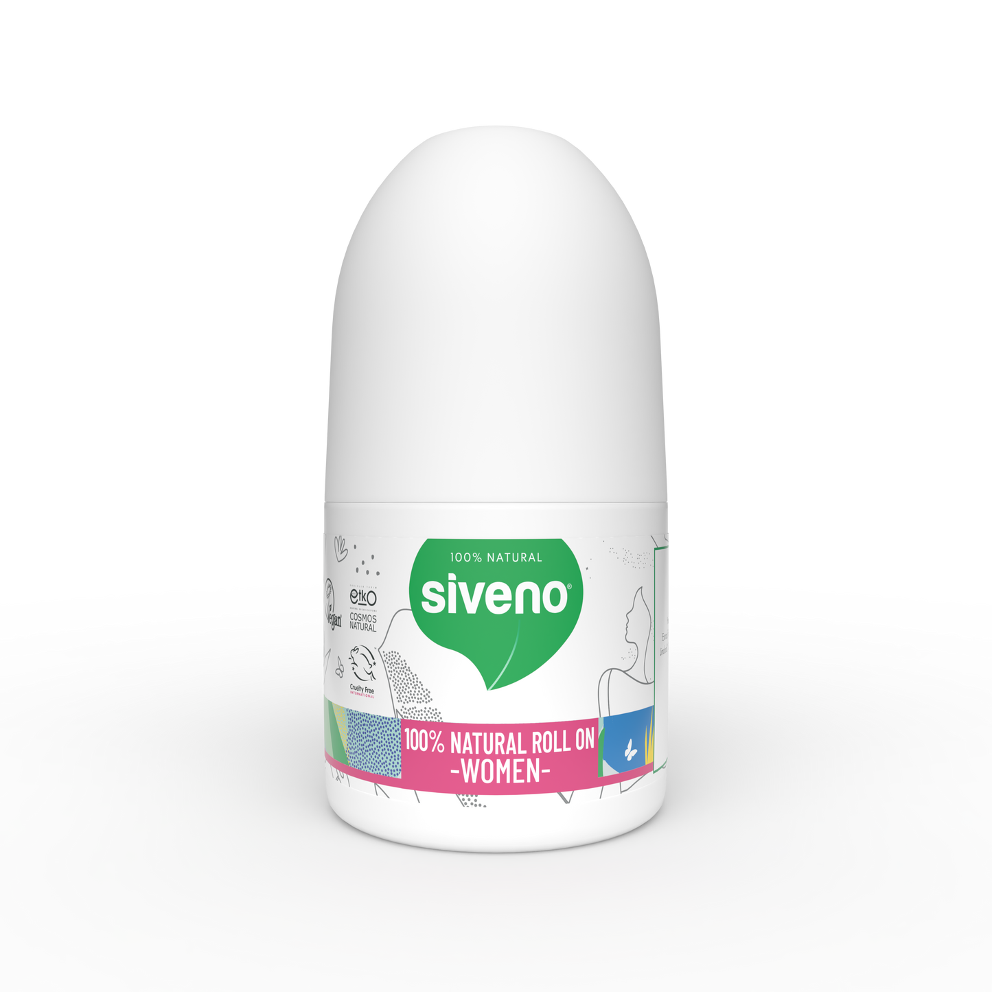 Siveno 100% Natural Roll-On WOMEN 50ml