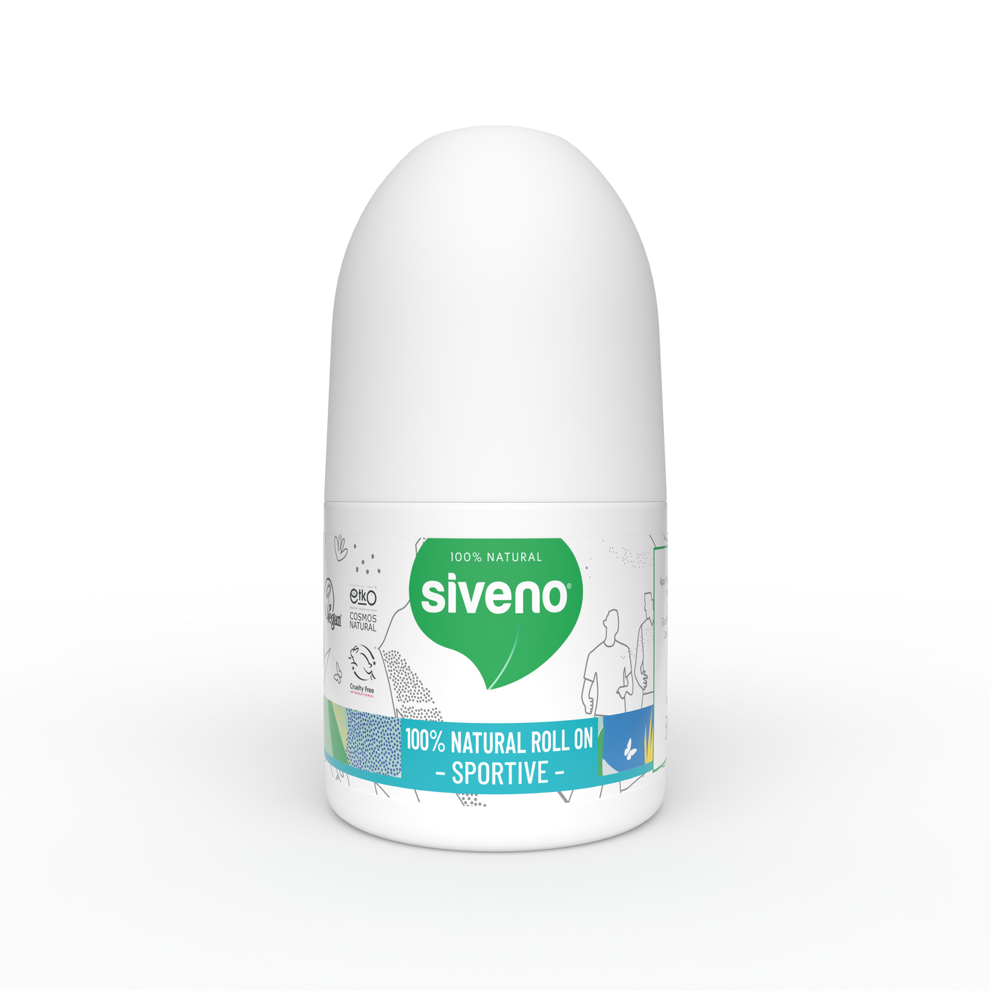 Siveno 100% Natural Roll-On SPORTIVE 50ml