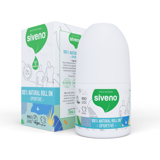 Siveno 100% Natural Roll-On SPORTIVE 50ml