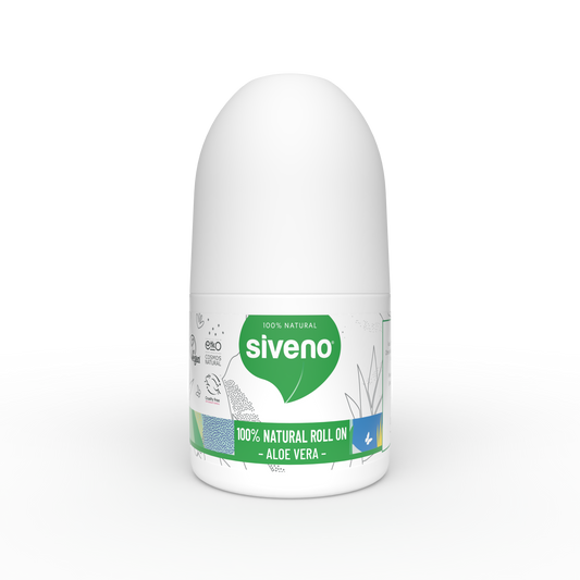 Siveno 100% Natural Roll-On Refreshing ALOE VERA 50ml