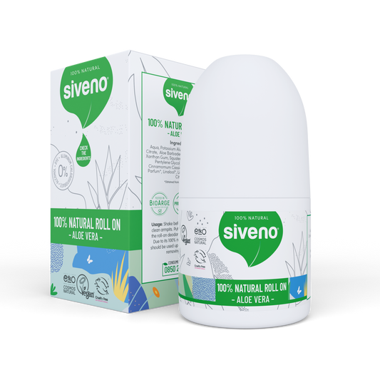 Siveno 100% Natural Roll-On Refreshing ALOE VERA 50ml