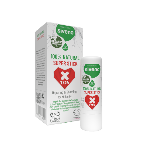 Siveno 100% Natural Super Stick Instant Sooting & Reparing 6g