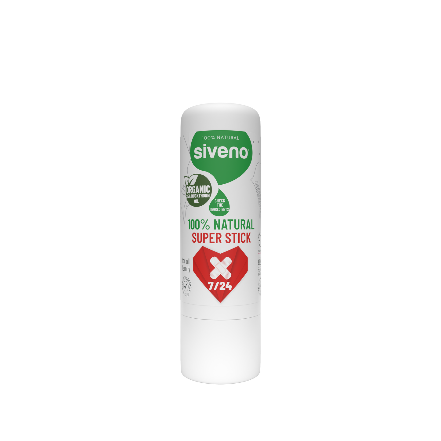 Siveno 100% Natural Super Stick Instant Sooting & Reparing 6g
