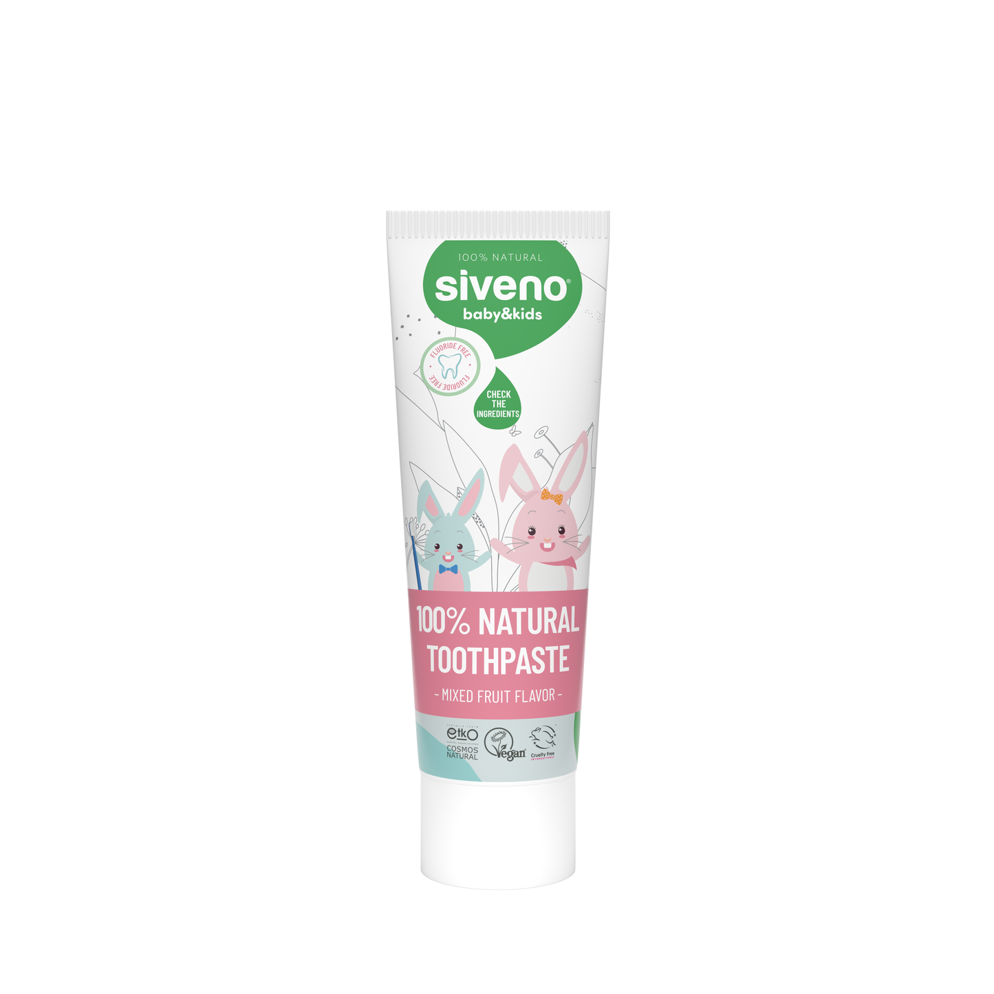 Siveno 100% Natural Baby & Kids Toothpaste 50ml