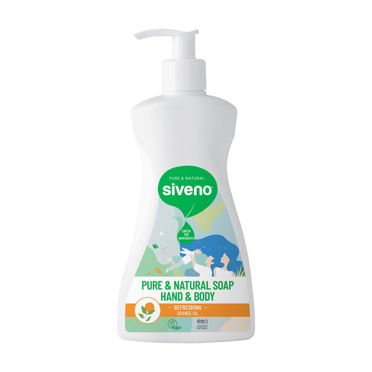 Siveno 100% Natural Orange Oil Pure Soap 300ml
