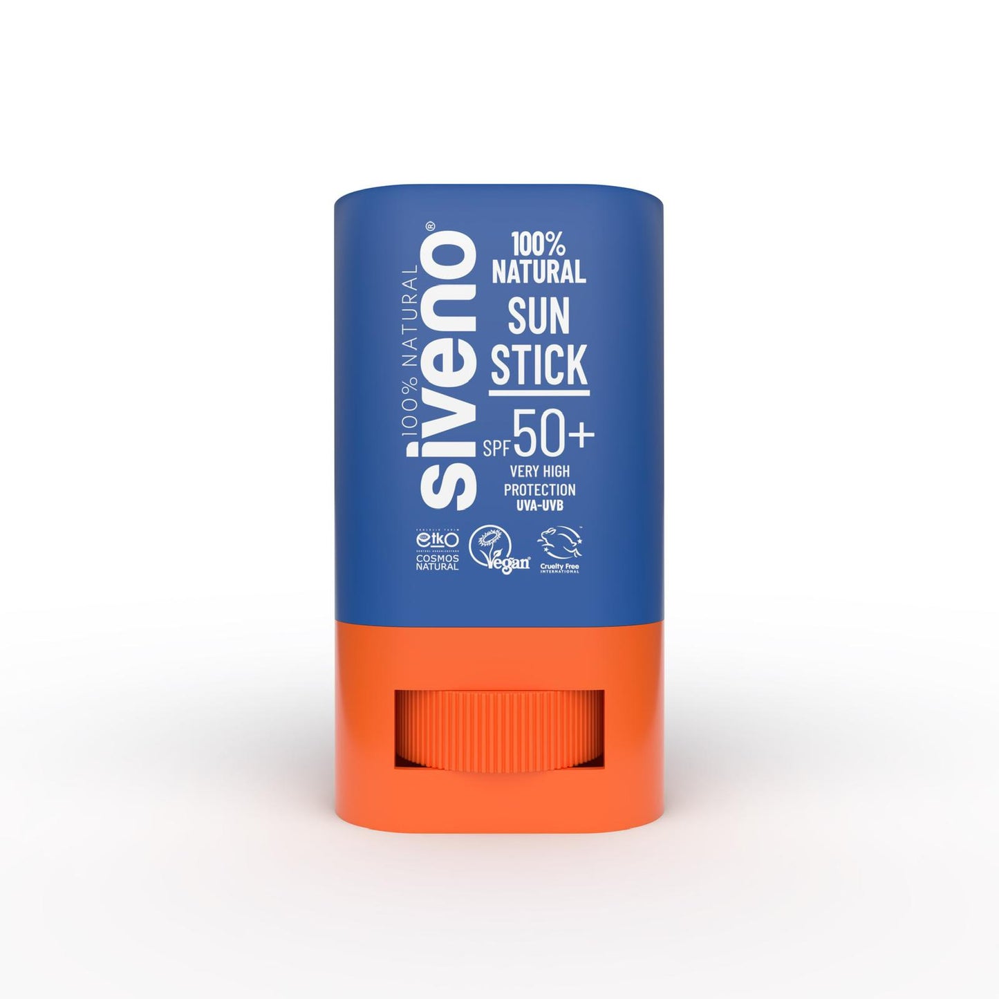 Siveno 100% Natural Sun Stick Uva & Uvb Protection, SPF 50+  15gr